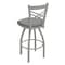 Holland Bar Stool Co 30" Swivel Bar Stool, Nickel Finish, Graph Seat 82030AN020 - alternate 2